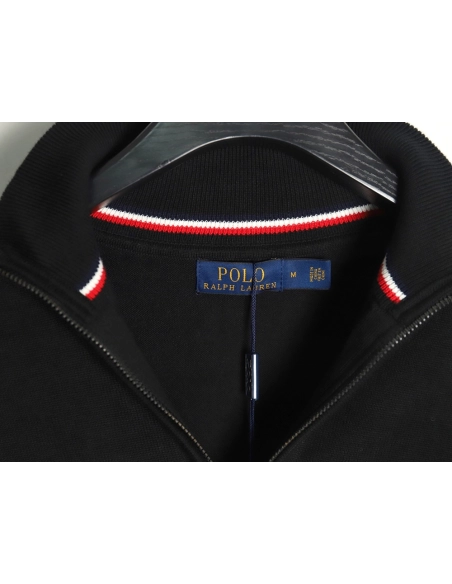 Ralph Lauren classic warhorse logo embroidery halfzip knitted sweater,Ralph Lauren Sweatshirt,Sweatshirt,Buy cheap clothing haul