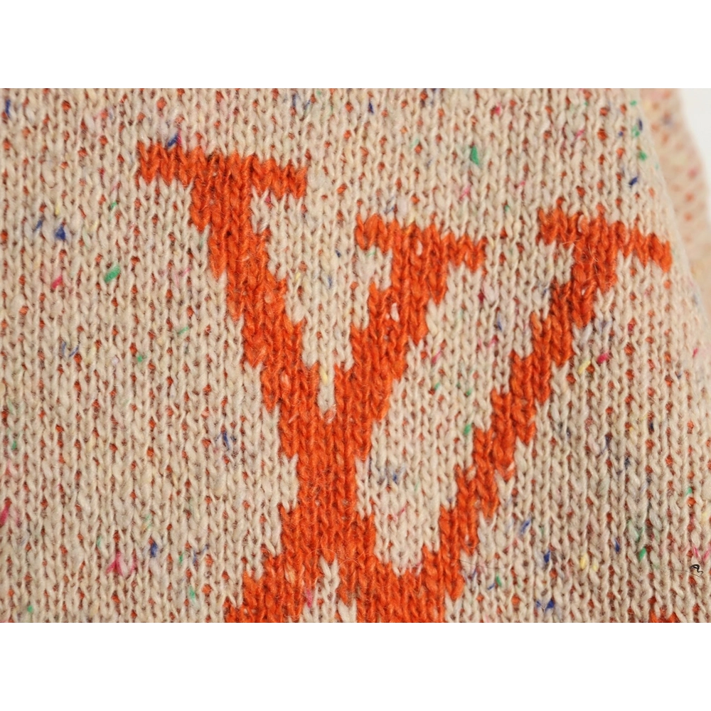 Louis Vuitton all over logo jacquard crewneck sweater,Louis Vuitton Sweatshirt,Sweatshirt,Buy cheap clothing haul France