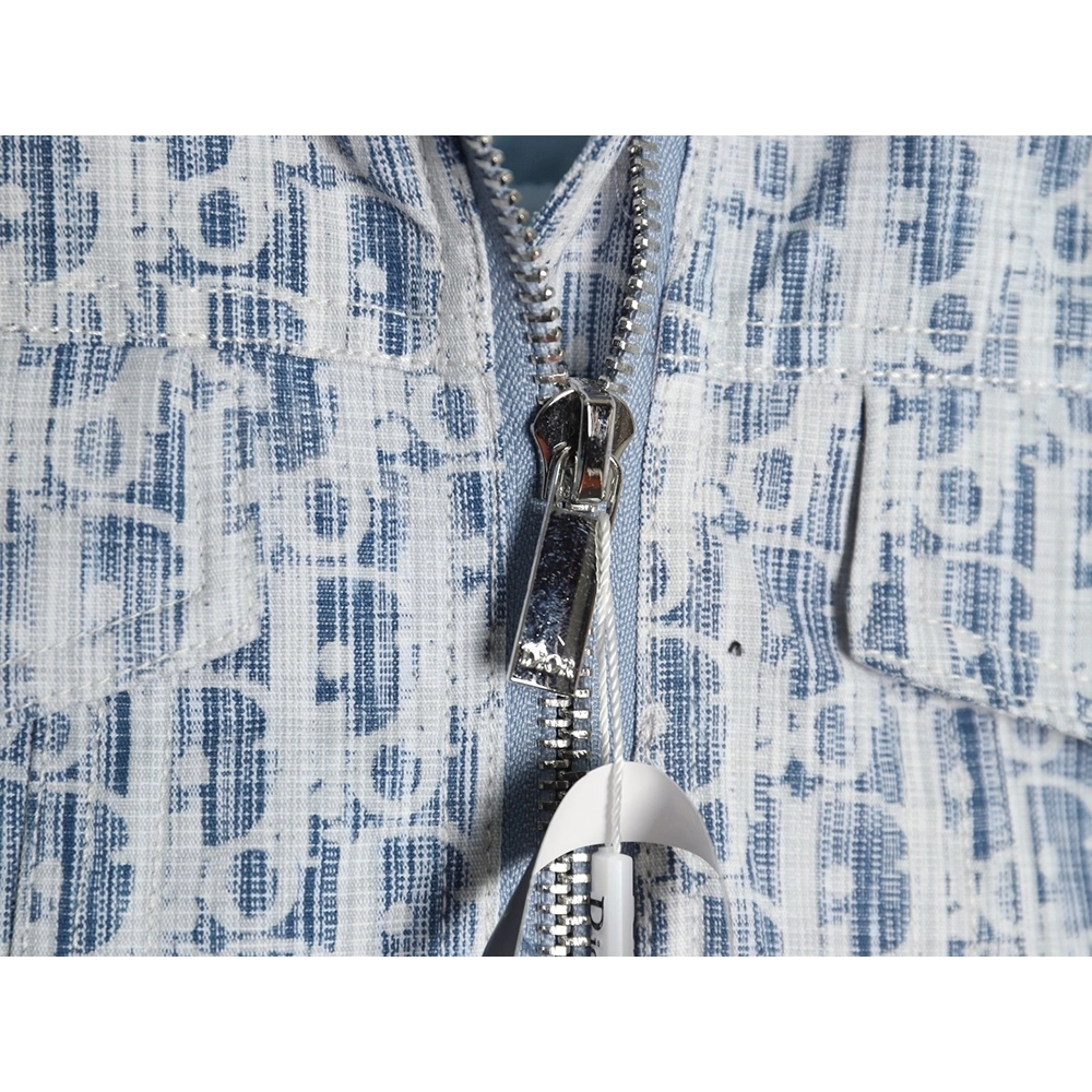 Dior all over print distressed jacquard LOGO hooded down jacket,Dior Jacket,Jacket,Buy cheap clothing haul France