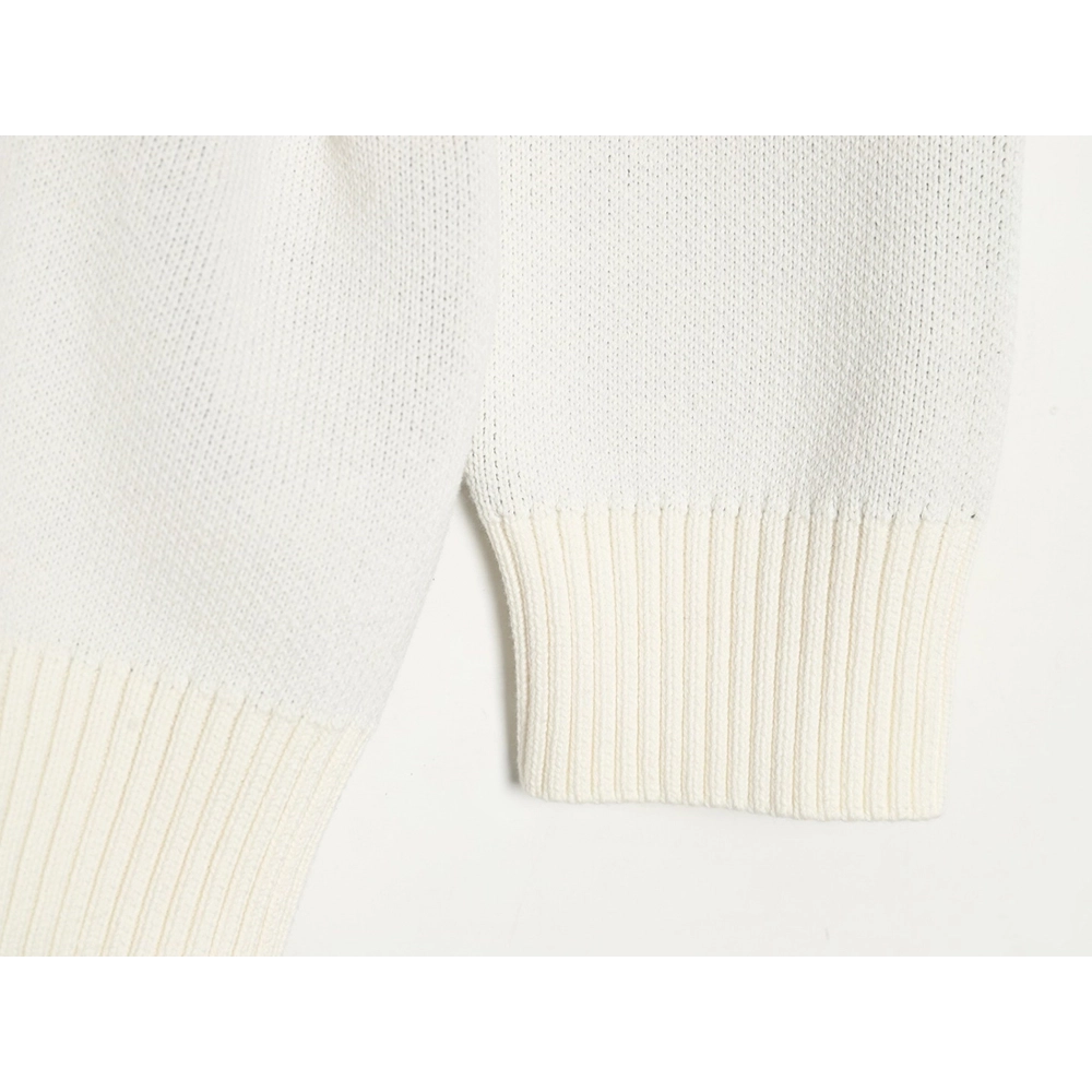 We11 Done Square LOGO Half Zip Turtleneck Sweater,We11done Sweatshirt,Sweatshirt,Buy cheap clothing haul France