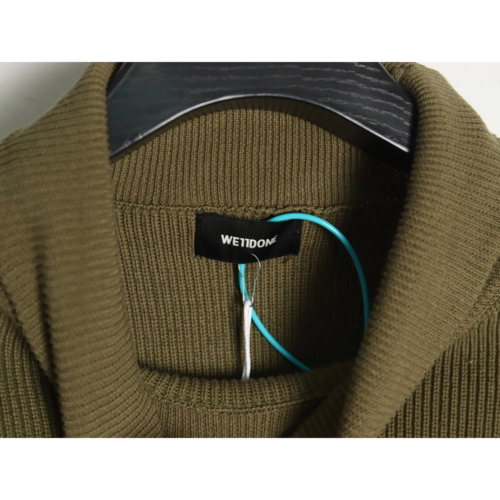 We11 Done simple LOGO letter jacquard turtleneck base sweater,We11done Sweatshirt,Sweatshirt,Buy cheap clothing haul France