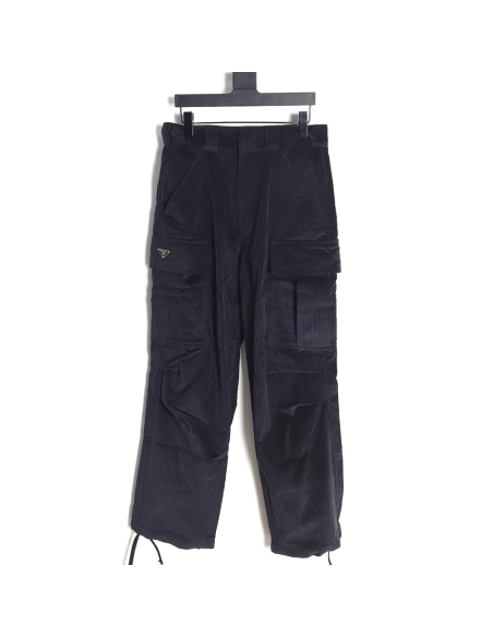 Prada Corduroy Cargo Pants,Prada Sweatpants,CASUAL PANTS,Buy cheap clothing haul France