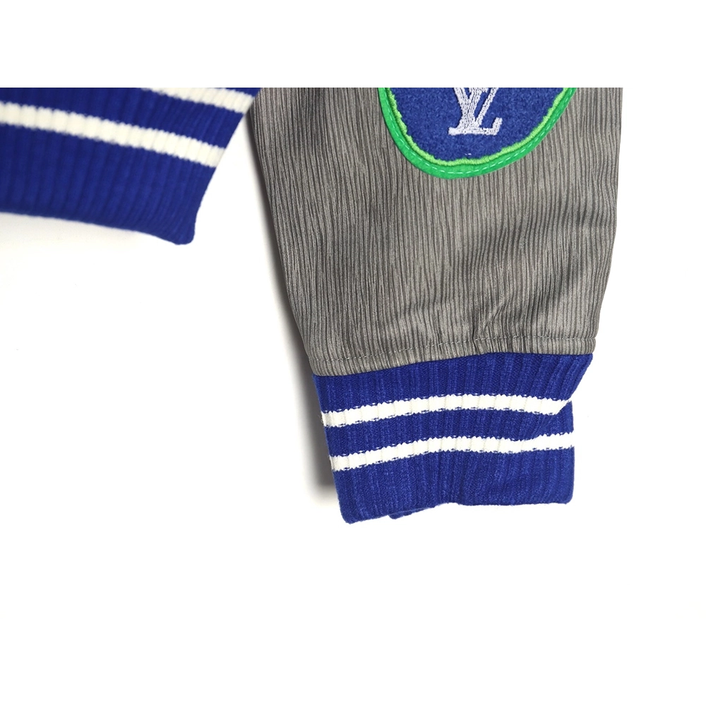 Louis Vuitton Klein Blue Earth Baseball Jacket,Louis Vuitton Jacket,Jacket,Buy cheap clothing haul France