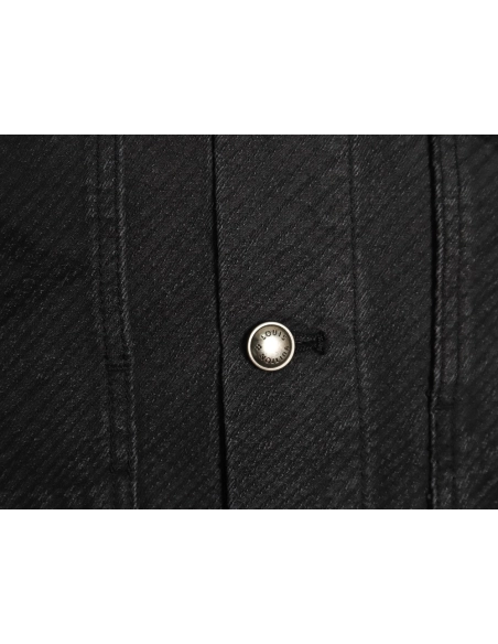 Louis Vuitton dark pattern presbyopic logo twill denim jacket,Louis Vuitton Jacket,Jacket,Buy cheap clothing haul France