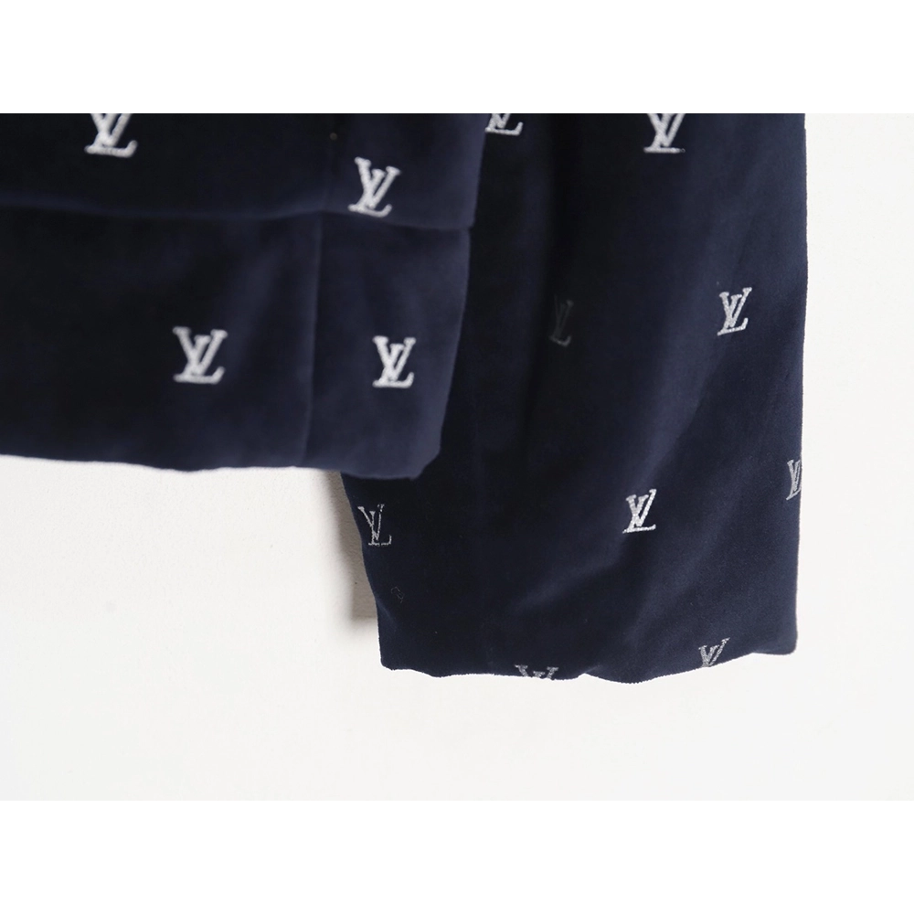 Louis Vuitton all over print velvet cotton jacket,Louis Vuitton Jacket,Jacket,Buy cheap clothing haul France