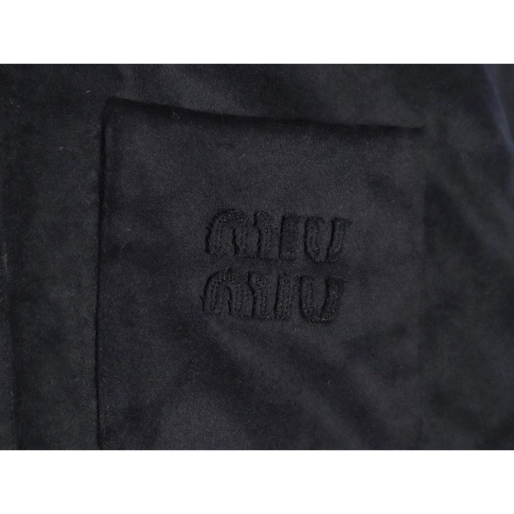 Miu Miu velvet pocket cashmere down jacket,Miu Miu Jacket,Jacket,Buy cheap clothing haul France