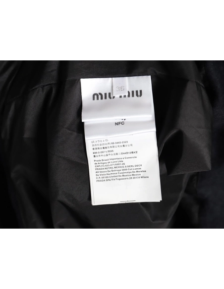 Miu Miu velvet pocket cashmere down jacket,Miu Miu Jacket,Jacket,Buy cheap clothing haul France