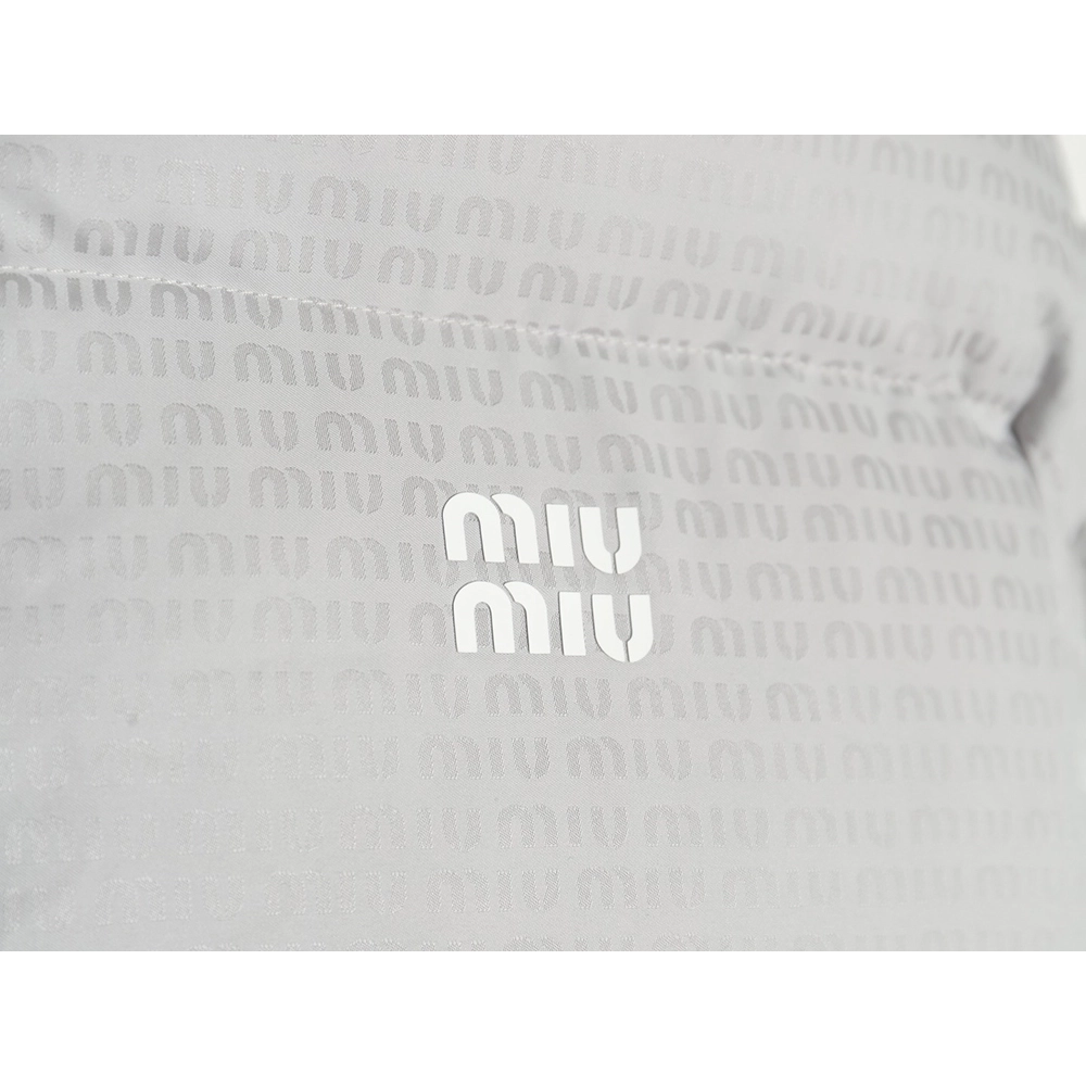 Miu Miu jacquard all over print lapel down jacket,Miu Miu Jacket,Jacket,Buy cheap clothing haul France