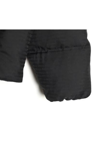 Miu Miu jacquard all over print lapel down jacket,Miu Miu Jacket,Jacket,Buy cheap clothing haul France