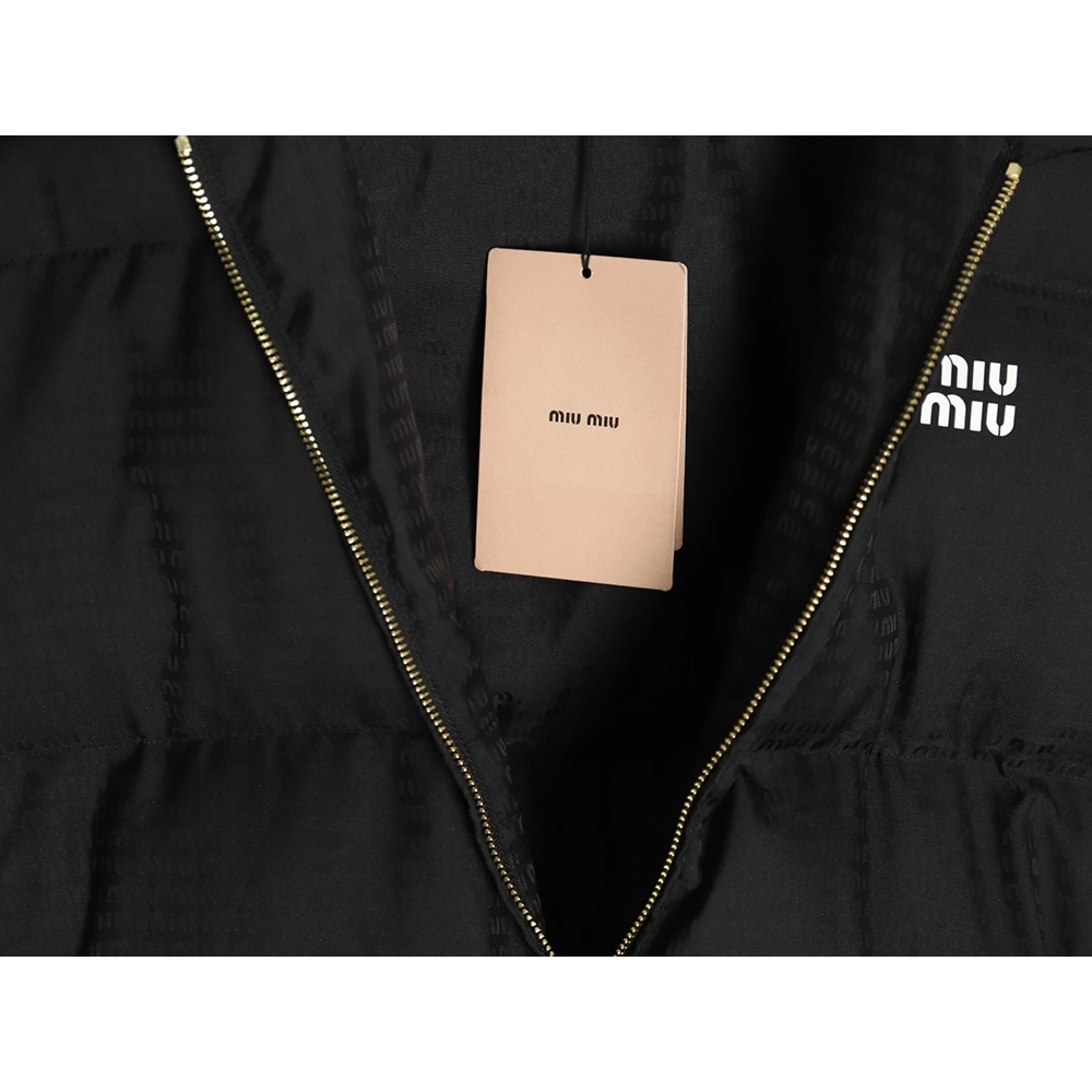 Miu Miu jacquard all over print lapel down jacket,Miu Miu Jacket,Jacket,Buy cheap clothing haul France