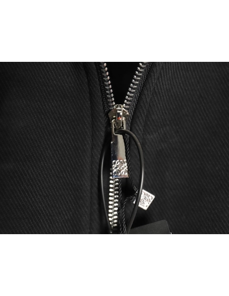 Loewe patchwork leather lapel jacket,Loewe Jacket,Sweatshirt,Buy cheap clothing haul France