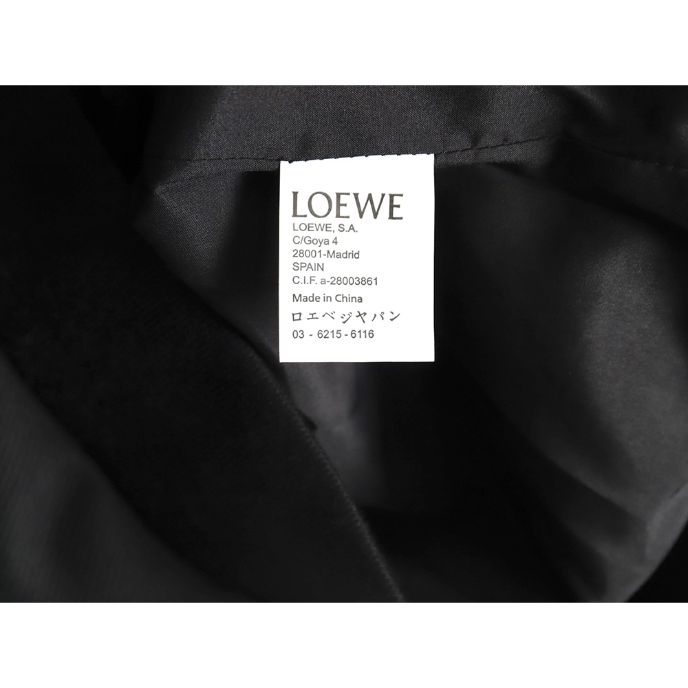 Loewe patchwork leather lapel jacket,Loewe Jacket,Sweatshirt,Buy cheap clothing haul France
