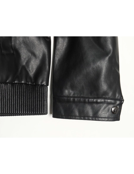 Prada triangle logo leather jacket,Prada Jacket,Jacket,Buy cheap clothing haul France