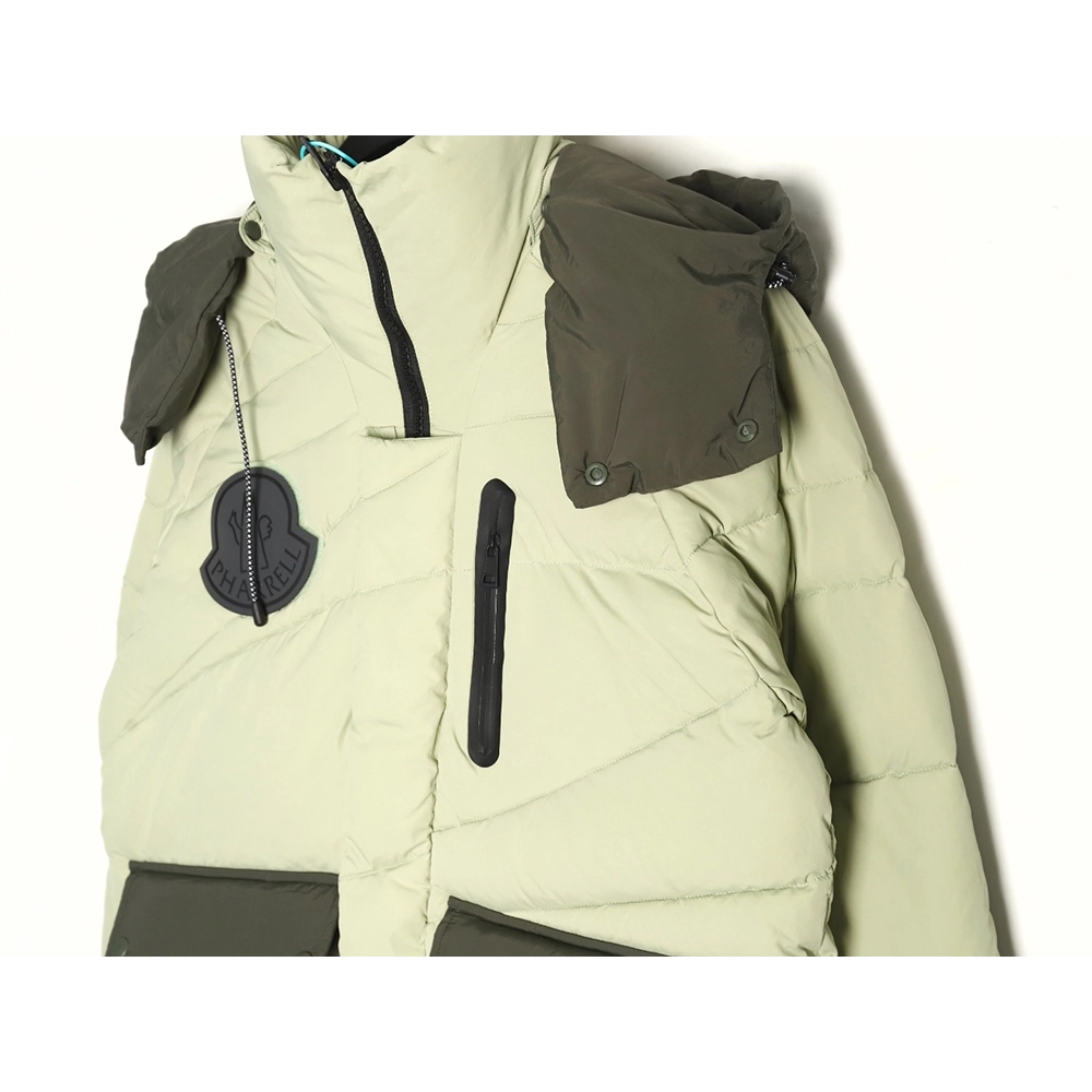 Moncler Pharrell joint waterproof nylon hooded down jacket,Moncler Jacket,Jacket,Buy cheap clothing haul France