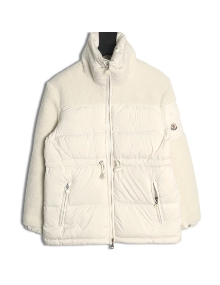 Moncler Escaut Lambswool Splicing Down Jacket,Moncler Jacket,Jacket,Buy cheap clothing haul France