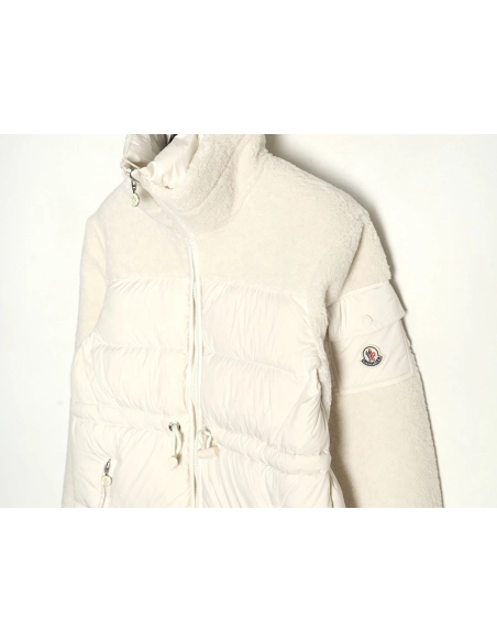 Moncler Escaut Lambswool Splicing Down Jacket,Moncler Jacket,Jacket,Buy cheap clothing haul France