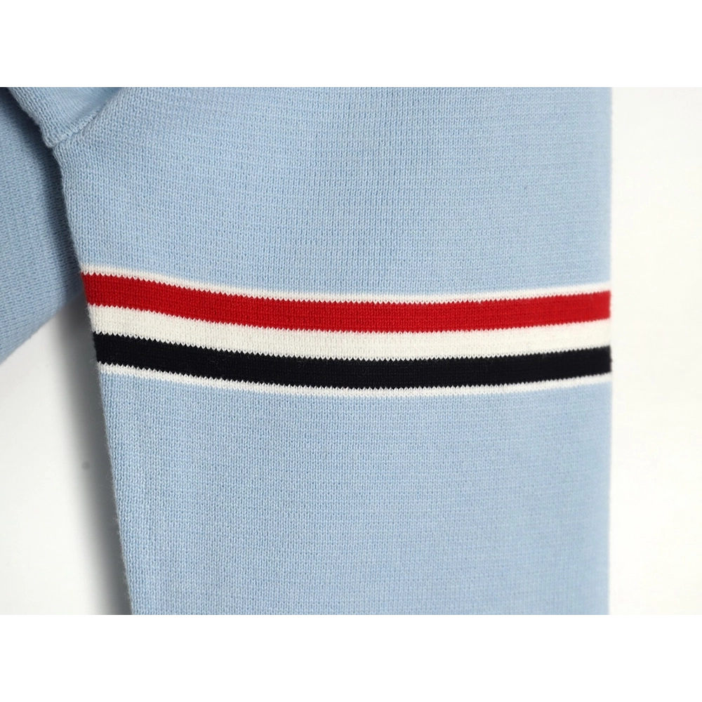 Thom Browne Double Sleeve Web Band Crew Neck Sweater,Thom Browne,TB-03241215