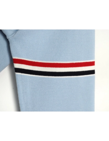 Thom Browne Double Sleeve Web Band Crew Neck Sweater,Thom Browne,TB-03241215