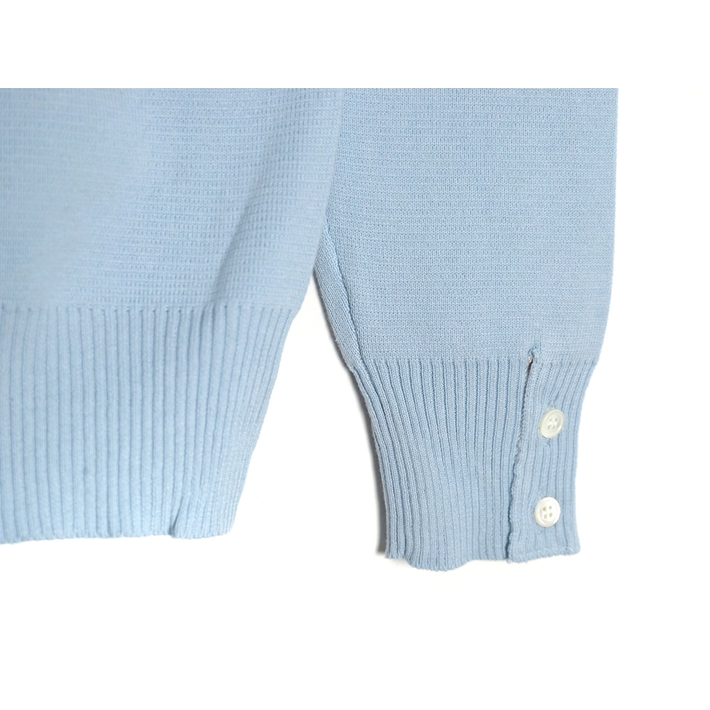 Thom Browne Double Sleeve Web Band Crew Neck Sweater,Thom Browne,TB-03241215