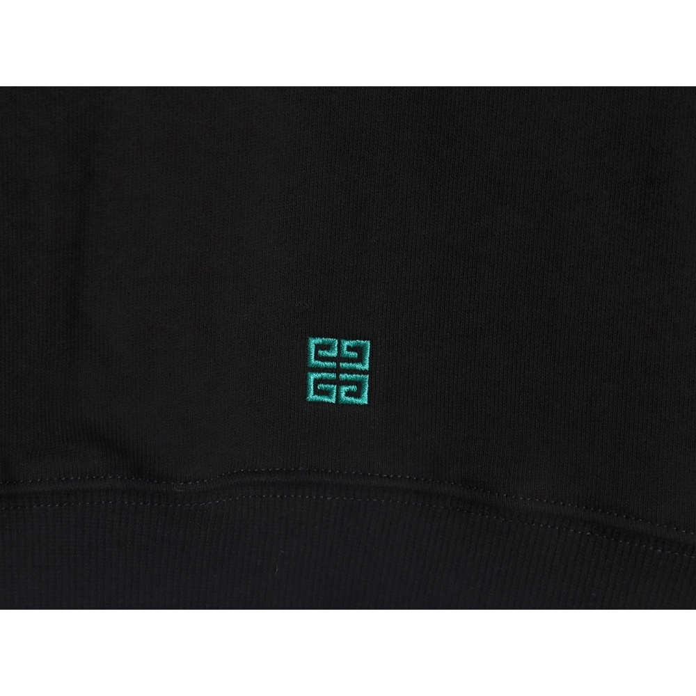 Givenchy rainbow gradient embroidered crewneck sweatshirt,Givenchy,GVC-16241215