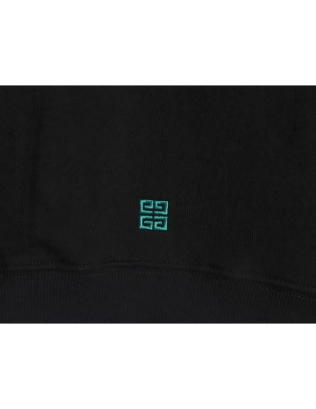 Givenchy rainbow gradient embroidered crewneck sweatshirt,Givenchy,GVC-16241215