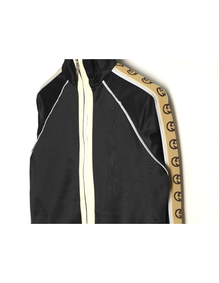 Gucci classic side double G reflective tape jacket,Gucci,GUC-08241215