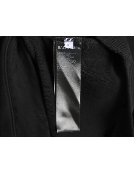 Balenciaga Textured paper Tape Hoodie,Balenciaga,BLCG-10241215