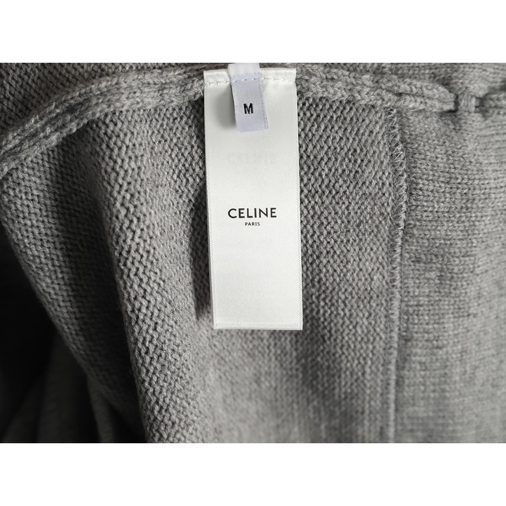 Celine embroidered logo crew neck sweater,Celine,CE-12241215