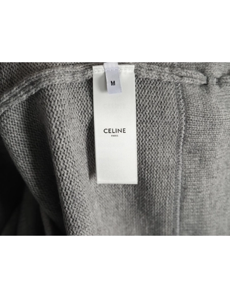Celine embroidered logo crew neck sweater,Celine,CE-12241215