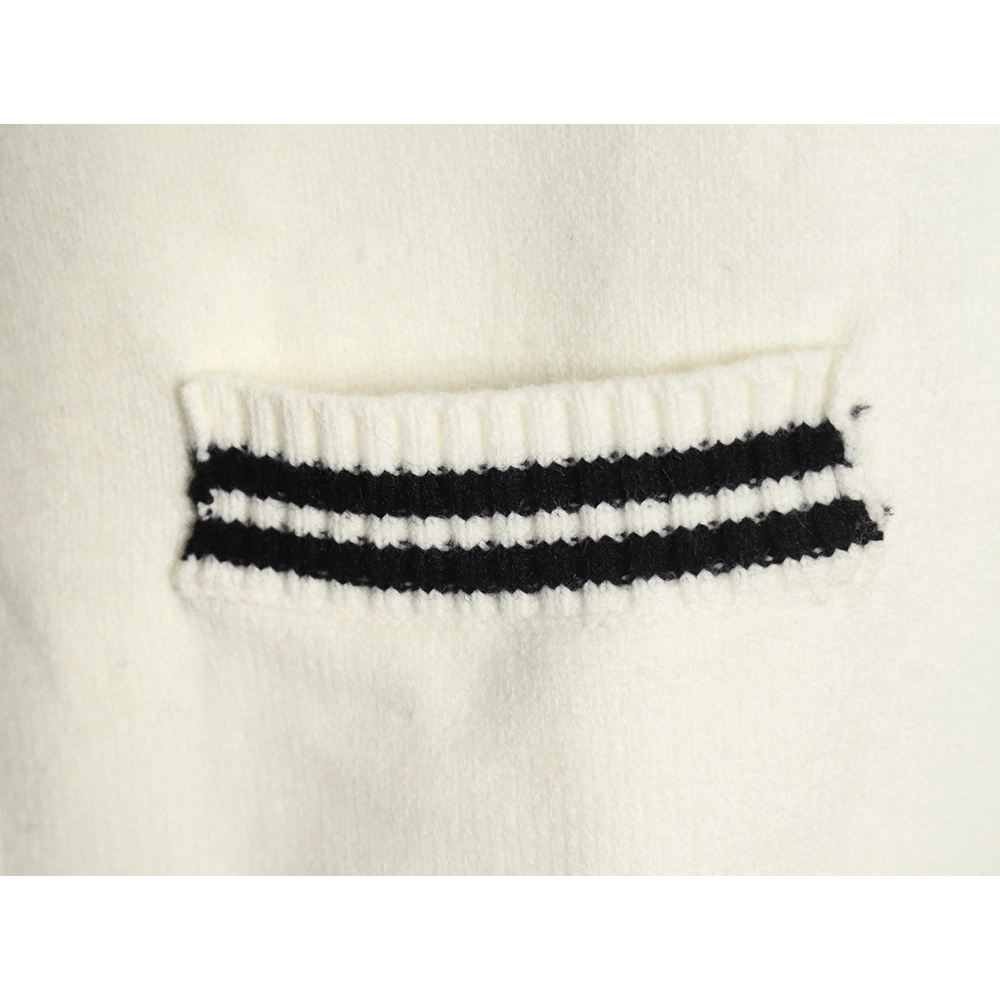 Prada Embroidered Preppy Cardigan Sweater,Prada,PRD-13241215