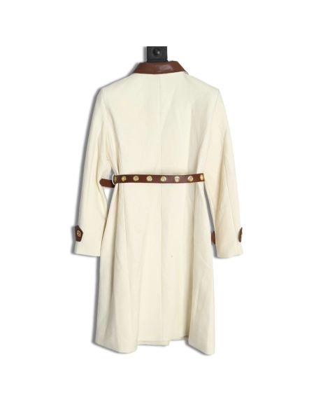Louis Vuitton wool belt long trench coat,Louis Vuitton,LV-17241215
