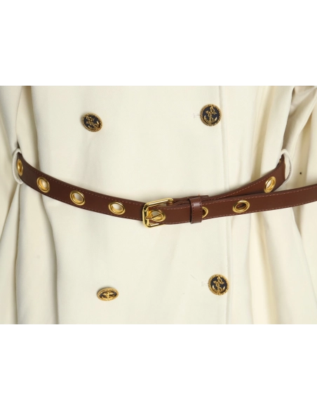 Louis Vuitton wool belt long trench coat,Louis Vuitton,LV-17241215