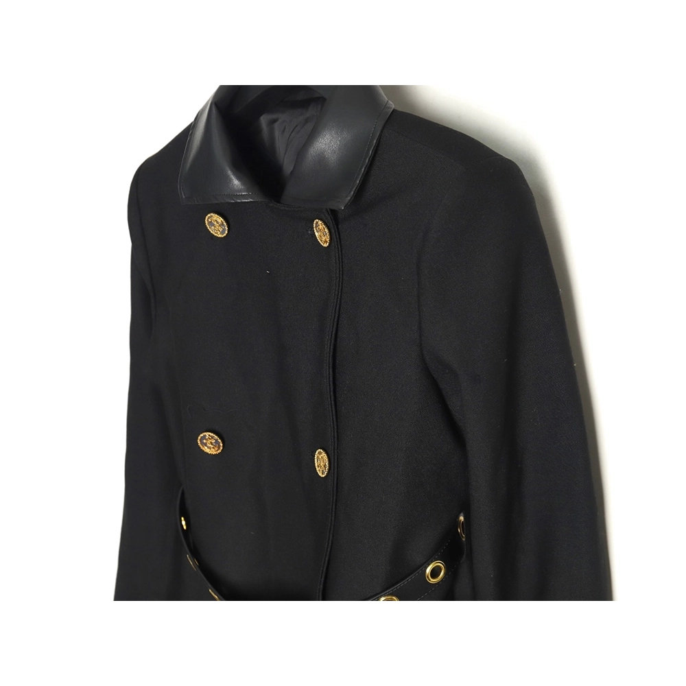 Louis Vuitton wool belt long trench coat,Louis Vuitton,LV-18241215