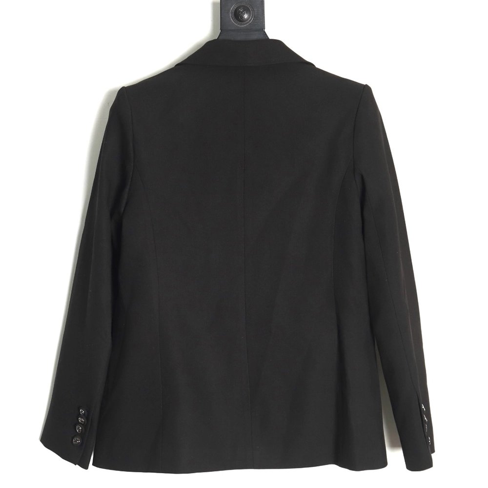 Gucci Solid Satin Wool Jacket Suit,Gucci,GUC-19241215