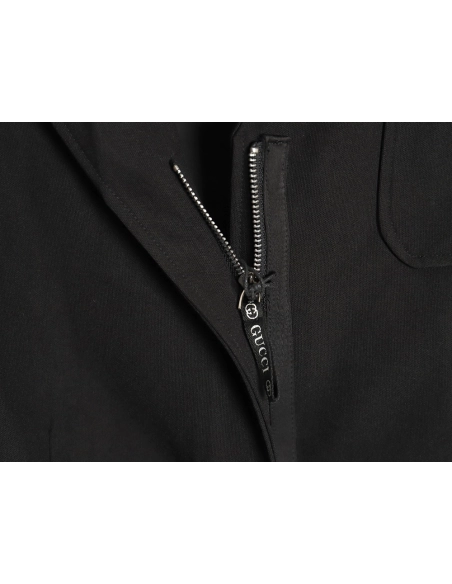 Gucci Solid Satin Wool Jacket Suit,Gucci,GUC-19241215