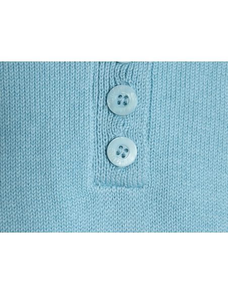 Gucci Double G embroidered lapel halfbreasted wool knit sweater,Gucci,GUC-26241215