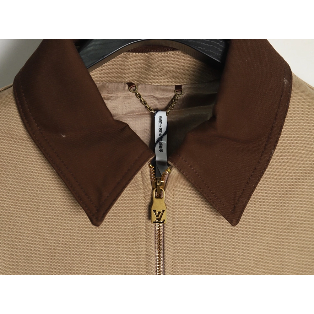 Louis Vuitton khaki pocket cotton canvas utility jacket,Louis Vuitton,LV-04241215
