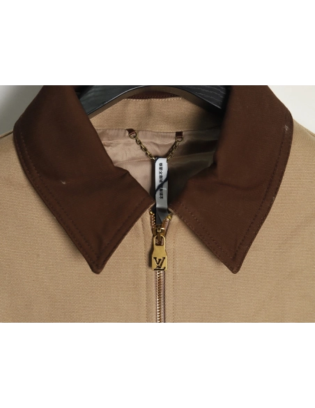 Louis Vuitton khaki pocket cotton canvas utility jacket,Louis Vuitton,LV-04241215
