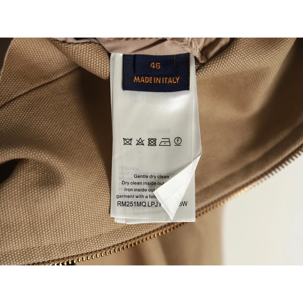 Louis Vuitton khaki pocket cotton canvas utility jacket,Louis Vuitton,LV-04241215