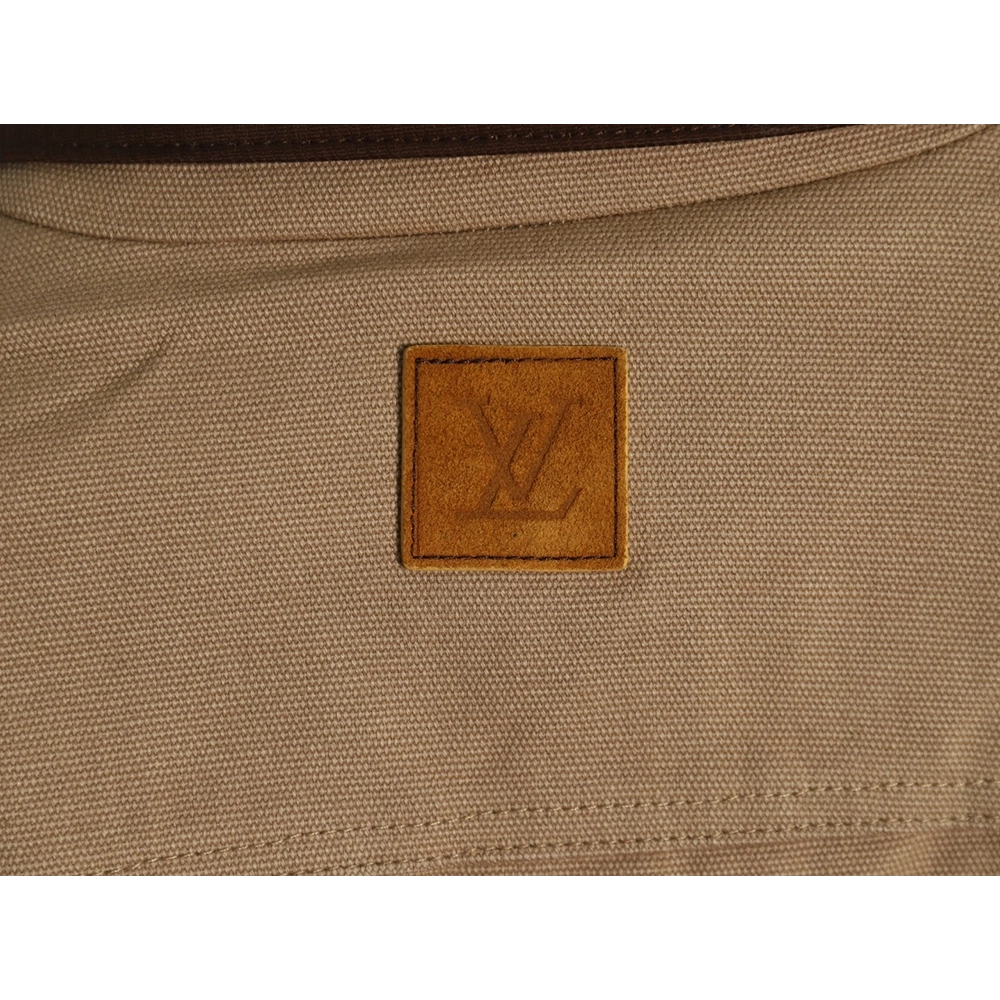Louis Vuitton khaki pocket cotton canvas utility jacket,Louis Vuitton,LV-04241215