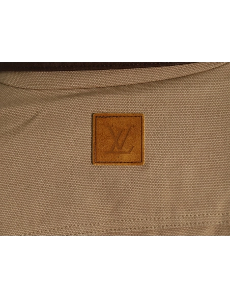 Louis Vuitton khaki pocket cotton canvas utility jacket,Louis Vuitton,LV-04241215