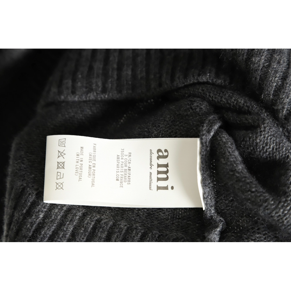 AMI PARIS Heart Turtleneck TSK4,Ami