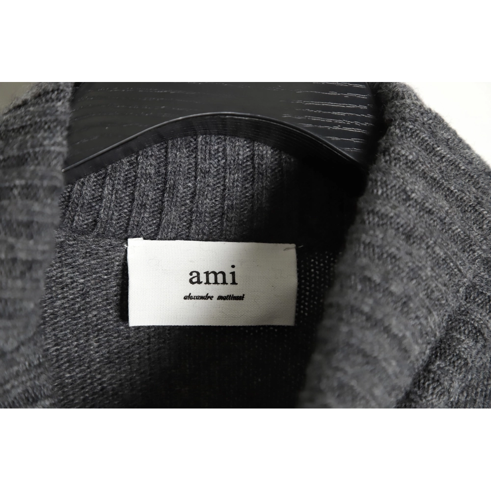 AMI PARIS Heart Turtleneck TSK4,Ami