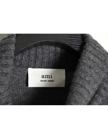 AMI PARIS Heart Turtleneck TSK4,Ami