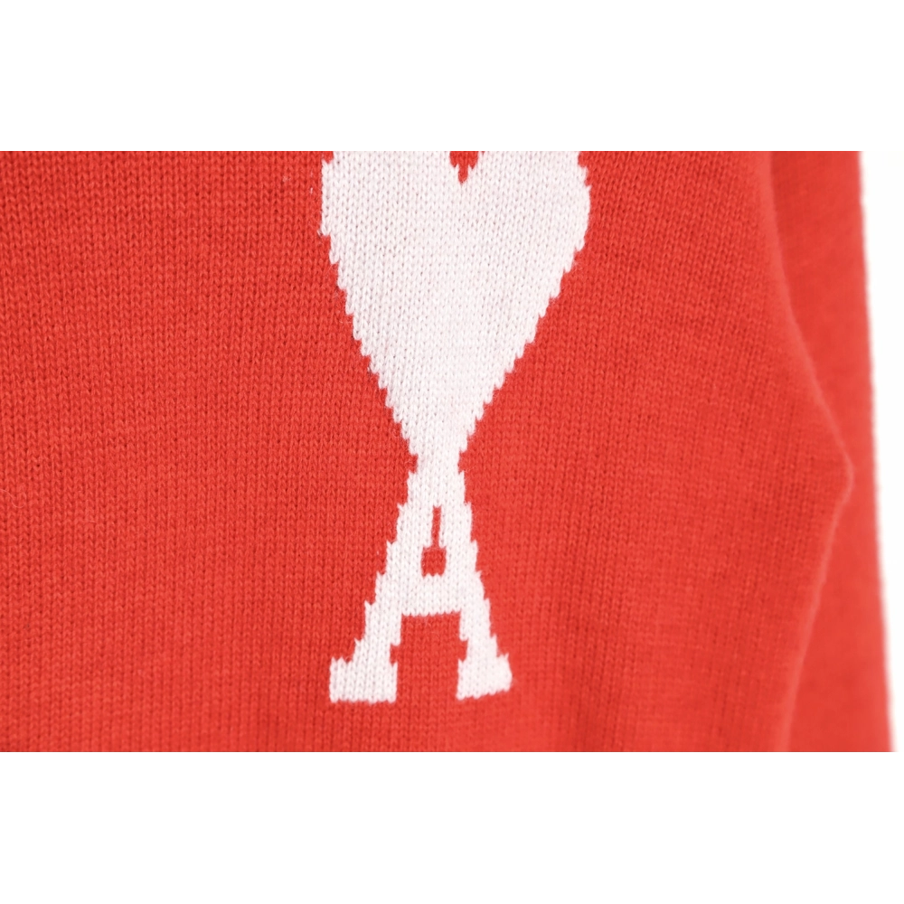 AMI PARIS Heart Turtleneck TSK1,Ami