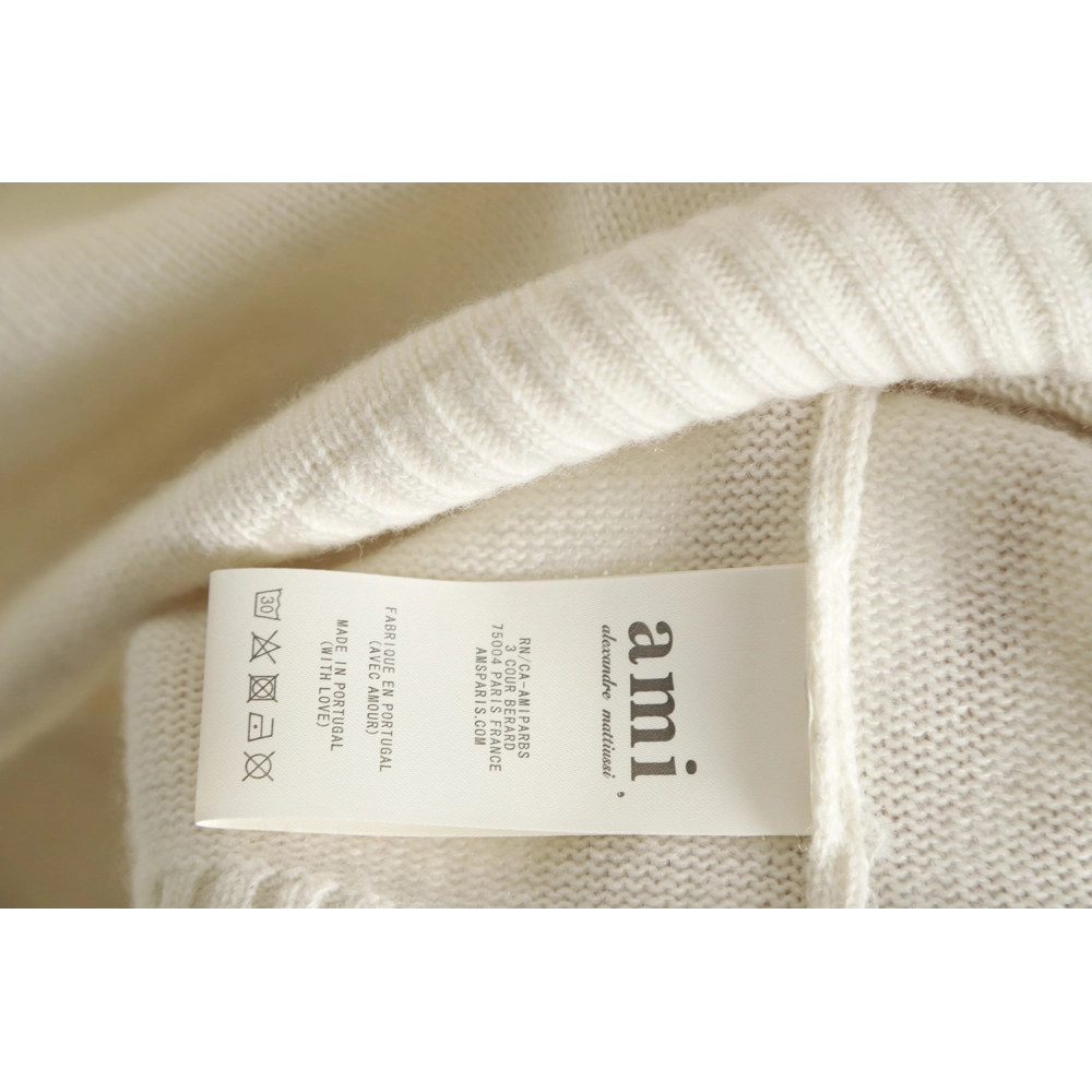 AMI PARIS Heart Turtleneck,Ami