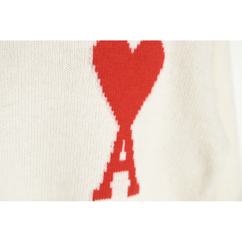 AMI PARIS Heart Turtleneck,Ami