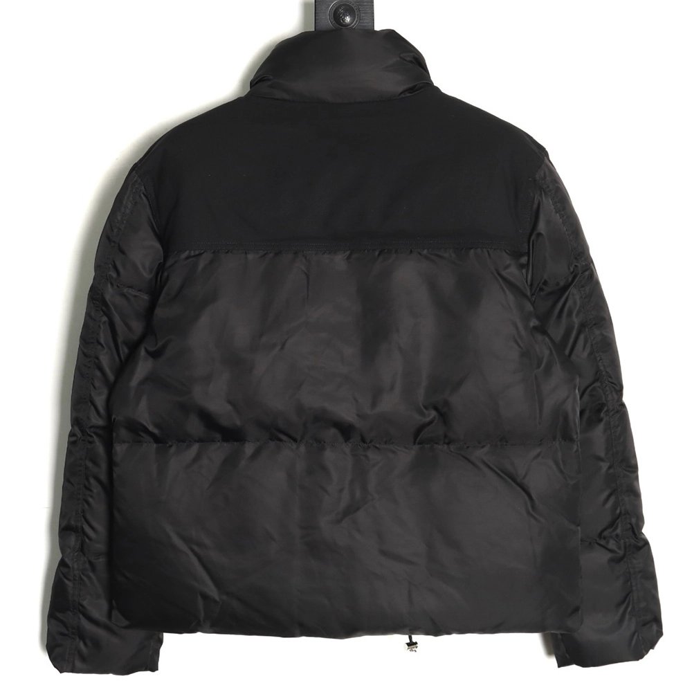 Prada Nylon Logo Flap Pocket Stand Collar Down Men Jacket,Prada Men Jacket,Men Jacket,Buy From Trust Seller