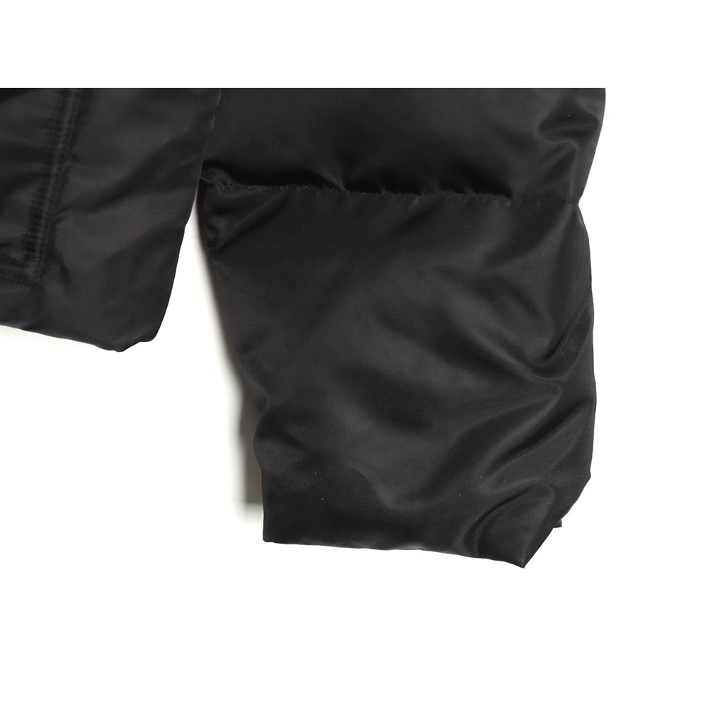 Prada Nylon Logo Flap Pocket Stand Collar Down Men Jacket,Prada Men Jacket,Men Jacket,Buy From Trust Seller