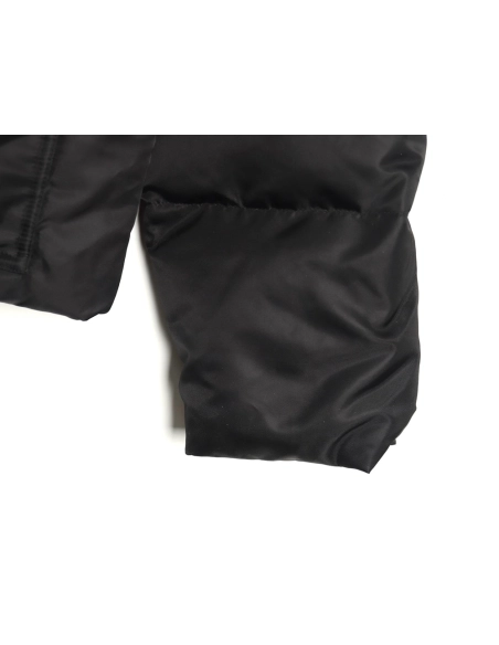 Prada Nylon Logo Flap Pocket Stand Collar Down Men Jacket,Prada Men Jacket,Men Jacket,Buy From Trust Seller